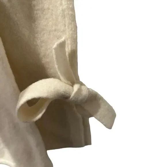 J. McLaughlin Marais Wool & Alpaca Blend Crew Neck Cream Sweater Size L NWT - Picture 3 of 7